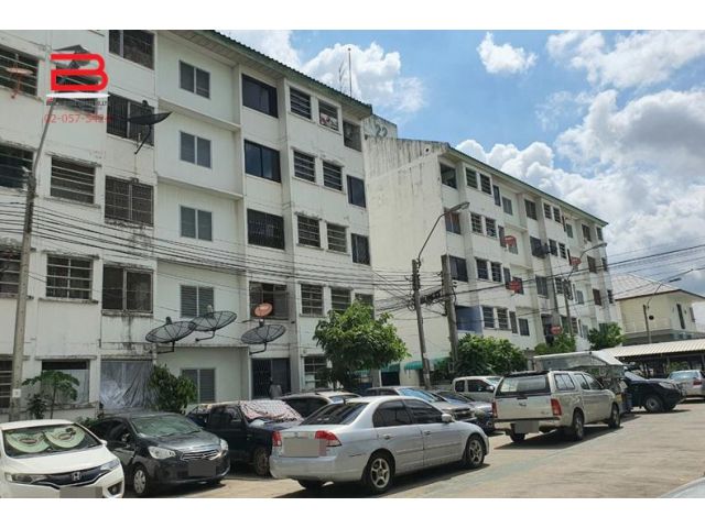 คอนโดมิเนียม โครงการ บ้านเอื้ออาทรสายไหม สูง 5 ชั้น อยู่ชั้นที่ 3 (อาคาร22) เนื้อที่ 33.41 ตรม. มี 1 นอน 1 น้ำ เขตสายไหม