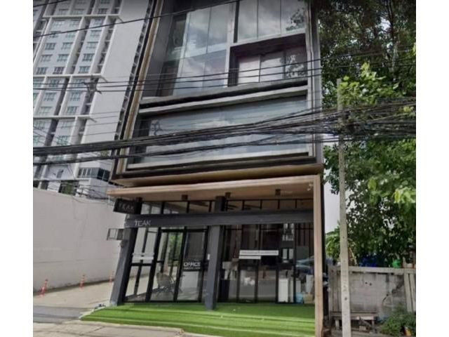 ขายอาคารสำนักงาน4ชั้น พัฒนาการ10/1 ติดถนนใหญ่