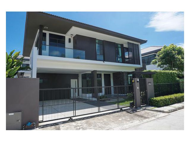 ให้เช่า บ้านเดี่ยว 2 ชั้น โครงการมัณฑนา เลค วัชรพล ถ.สุขาภิบาล 5มัณฑนา เลค วัชรพล   บ้านเดี่ยว 2 ชั้น โครงการมัณฑนา เลค