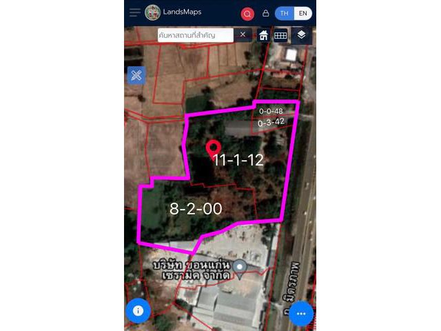 ขายที่ดินติดถนนมิตรภาพ ราคาถูก ทำเลทอง ขอนแก่น