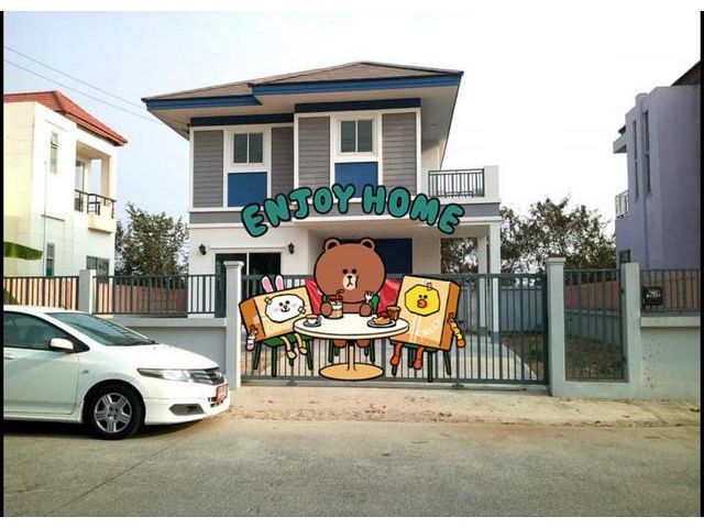 ขายบ้านเดี่ยว 2 ชั้น อยู่ในหมู่บ้านเดอะมันนี่