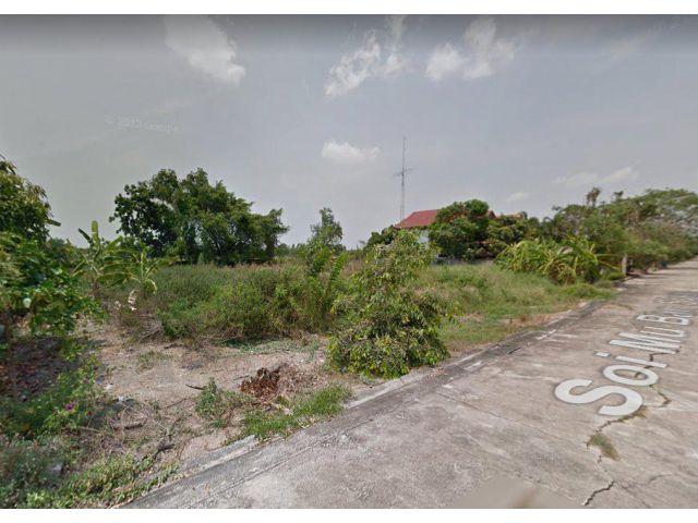 ขายที่ดินท่าไข่ 268 ตรว. ในหมู่บ้านสยามกรีนวิลลล์ ติดถ.คอนกรีตราคาถูก ฉะเชิงเทรา