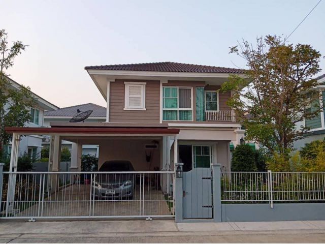U1172 ให้เช่าบ้านเดี่ยว 2 ชั้น หมู่บ้านมัณฑนา เมืองนครปฐม นครปฐม Muntana Nakornpathom บ้านพร้อมเฟอร์นิเจอร์บิวท์อิน ทำเล