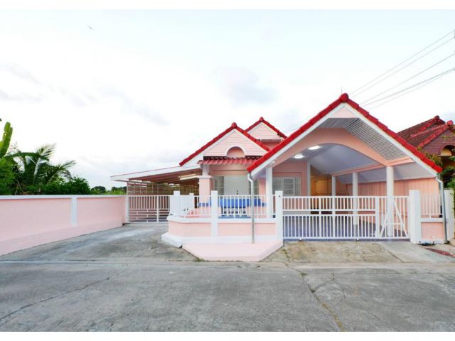 บ้านเดี่ยว 56 ตรว ใจกลางเมือง ใกล้โลตัส ระยอง ผ่อนเพียงเดือนล่ะ 8000 บาท
