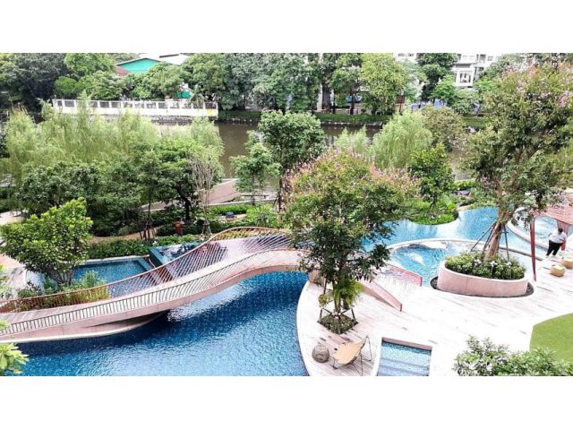 RC231 :: ปล่อยเช่าค่ะ Kawa Haus Condo วิวสวยที่สุด วิว คลอง สระ สวนส่วนกลาง พาโนรามาวิว ลมเย็นตลอด ห้องหันระเบียงทิศใต้