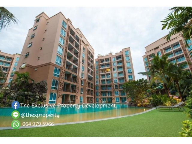 ขาย Atlantis Condo Resort Pattaya ห้องมุม ชั้น 6 ห้องสวย ไม่เคยปล่อยเช่า