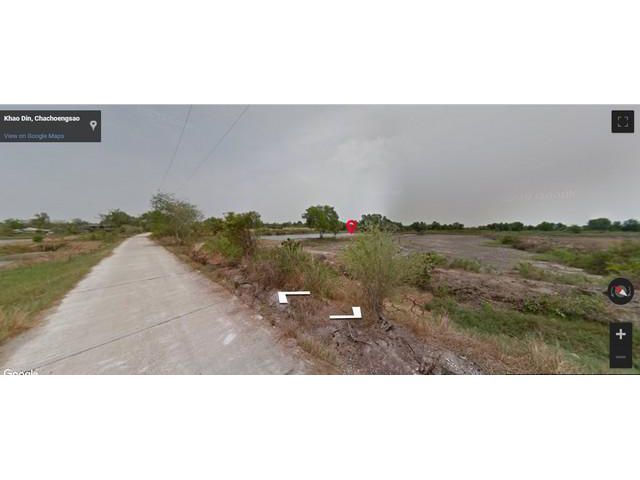ขายที่ดินย่านบางปะกง ใกล้จุดพักรถมอเตอร์เวย์