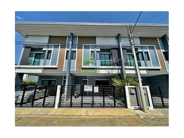 หมู่บ้านฟ้าปิยรมย์ เทนโดร วงแหวน ลำลูกกา คลอง6 ขายด่วน ทาวน์โฮม 2 ชั้น เนื้อที่ 19.60 ตร.ว ทำเลดี พร้อมอยู่