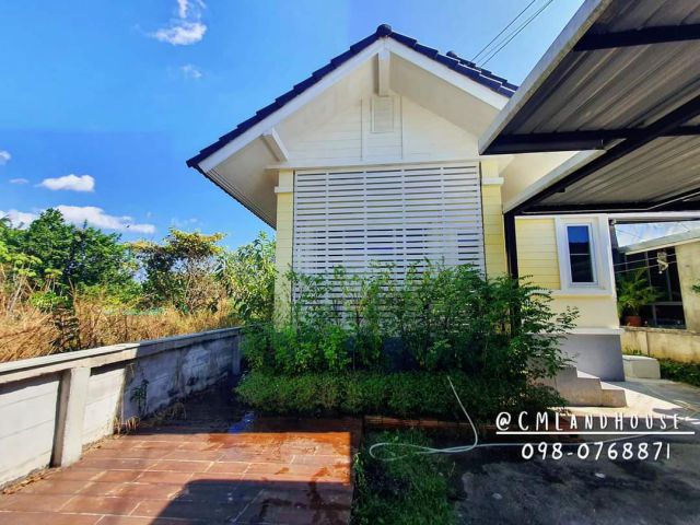 บ้านใกล้ มช. นิมมาน 5 กม. สนามบิน 6 กม  ต.สุเทพ อ.เมือง คุ้มกว่าซื้อคอนโด