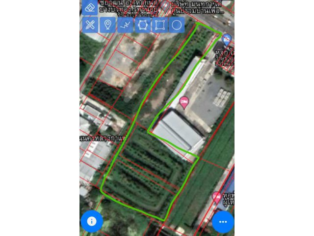 ขายที่ดินไทรน้อย ติดถนน ใกล้ถนนกาญจนาภิเษก