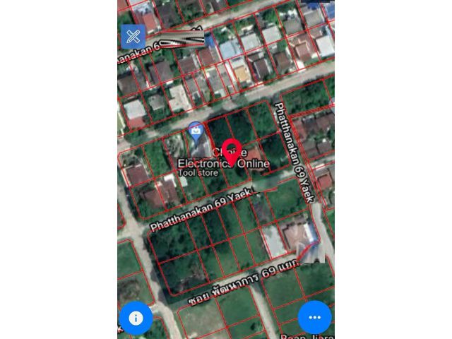 ขายที่ดิน 100 ตร.ว. ย่านพัฒนาการ อ่อนนุช เหมาะสำหรับสร้างบ้านหรือhome office