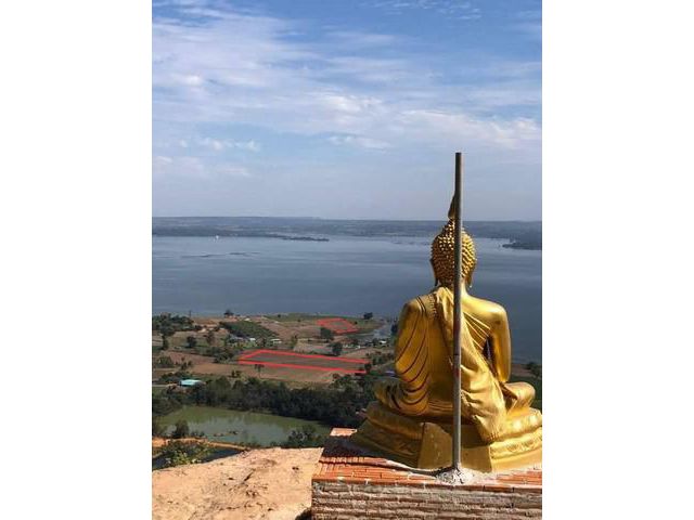ขายที่ดินริมเขื่อน ครบุรี นครราชสีมา