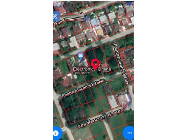 ขายที่ดิน 100 ตร.ว. พัฒนาการซอย69