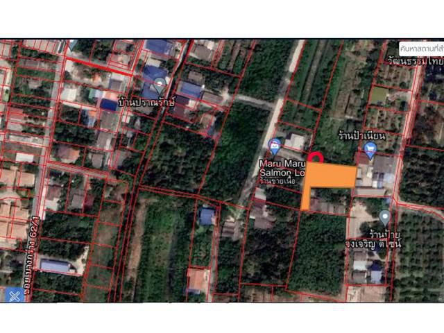 ขายที่ดิน 243 ตรว. ซอยบางกร่าง 62  ถ.ราชพฤกษ์