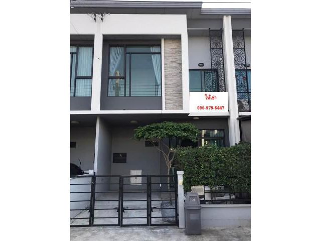 รหัสทรัพย์ P6021 ให้เช่าทาวน์เฮาส์2ชั้น หมู่บ้านพลีโน่ บางใหญ่ คลองถนน ใกล้รถไฟฟ้า-เซ็นทรัล เวสต์เกต