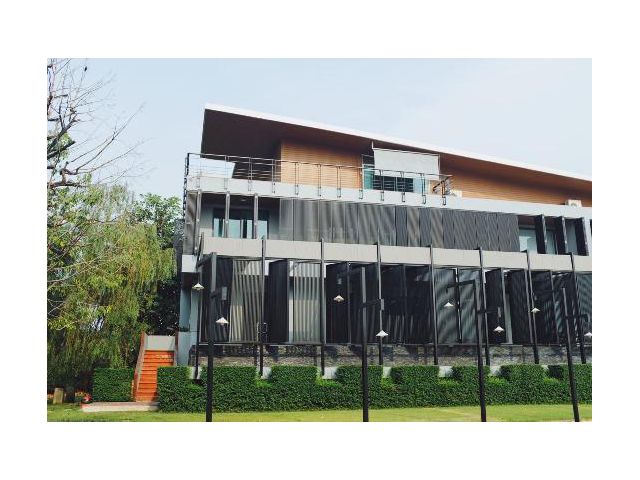 ขายบ้านพักตากอากาศ ติดริมน้ำอยุธยา