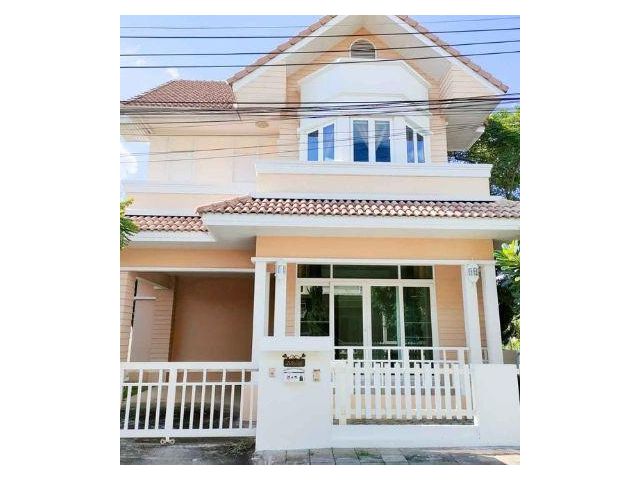 R7ขายบ้านในโครงการสไตล์อเมริกันคันทรี แปลงมุม