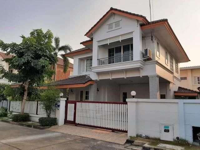 รหัสทรัพย์ P6056 ให้เช่าบ้านเดี่ยวหมู่บ้านธารา ราชพฤกษ์-ปิ่นเกล้า ซอยวัดศรีเรืองบุญ บางกรวย นนทบุรี