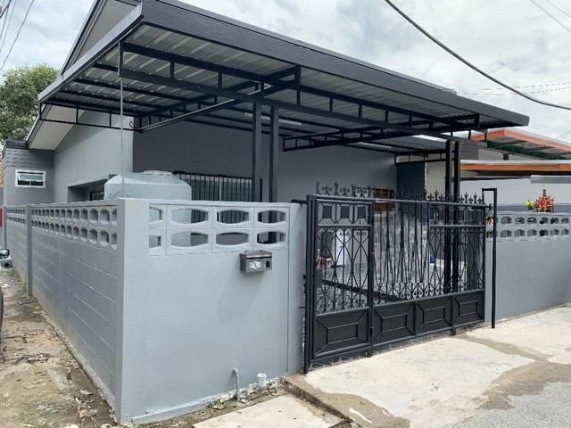 B20 ให้เช่า บ้านเดี่ยว ชั้นเดี่ยว ซอย นวลจันทร์16 เดินทางสะดวก เหมาะพักอยู่อาศัย  ค่าเช่า 15,000 บ/เดือน ประกัน2 ล่วงหน้