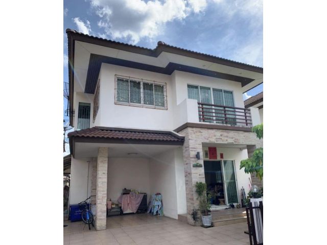 HR0953 ให้เช่า-ขายบ้านเดี่ยว 3ห้องนอน 2ห้องน้ำ หมู่บ้าน ราณีสิริ custer4 ลาดปลาเค้า43