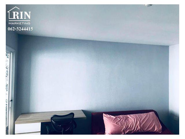 AK040222-02 ขายด่วนห้องชุด 35 ตร.ม. ชั้น 5 วิวสระ คอนโด The Kump หน้านิคมอมตะ ชลบุรี แถมเฟอร์บิ้วอินครบชุด