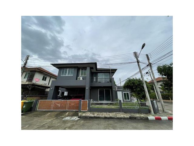 ขายบ้านเดี่ยวหลังมุม หมู่บ้านฮาบิเทียร์ ราชพฤกษ์ ปทุมธานี