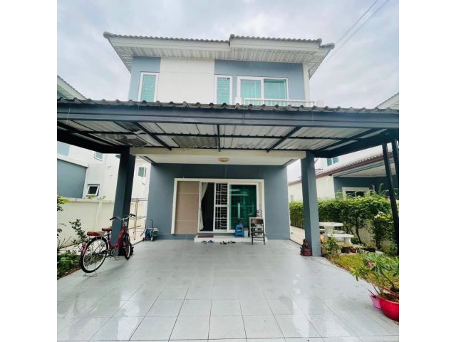 ขายบ้านเดี่ยว 2 ชั้น พร้อมเฟอร์นิเจอร์ บ้านสวยพร้อมอยู่ โครงการคุณภาพ บ้านสวน ชลบุรี