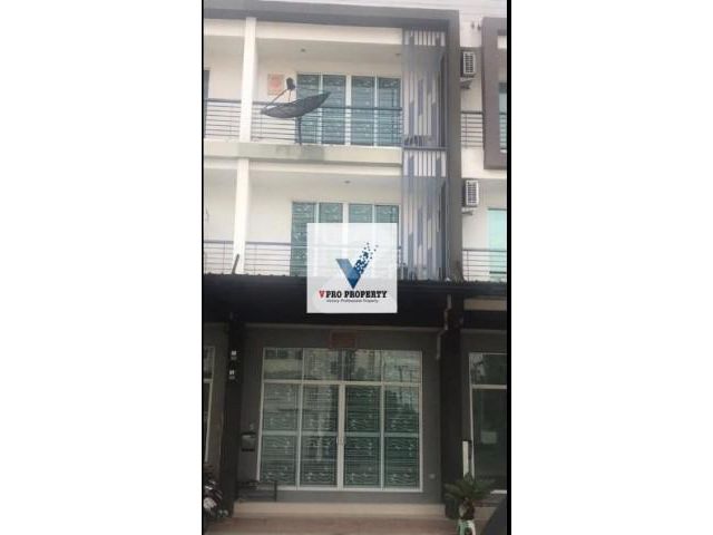 รหัสทรัพย์ P6084 ให้เช่าตึกแถว-อาคารพาณิชย์ 3 ชั้น มบ.อเวนิว บางกะดี-ติวานนท์ บางกะดี ปทุมธานี