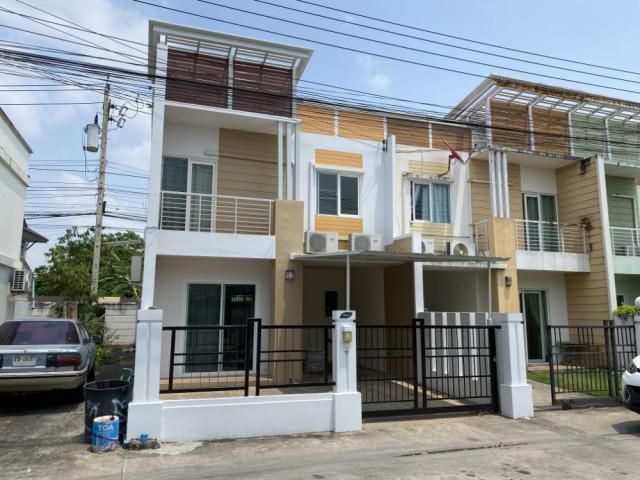 รหัสทรัพย์ P6078 ให้เช่าบ้านทาวน์เฮ้าส์2ชั้น หมู่บ้าน The Connect ดอนเมือง – วิภาวดี ดอนเมือง สีกัน