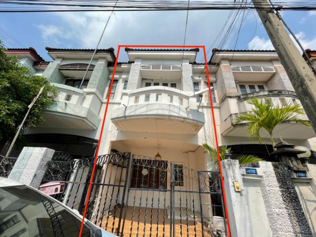 ขาย ทาวน์เฮาส์ หมู่บ้านบุศรินทร์ รังสิต1 ขนาด 18 ตร.วา คูคต ลำลูกกา