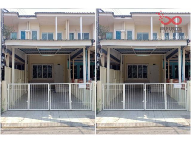 ขายทาวน์เฮ้าส์ 2  ชั้น หมู่บ้านบดินทร2  ถนนเลียบคลองสอง ทำเลดี ใกล้ซาฟารีเวิลด์