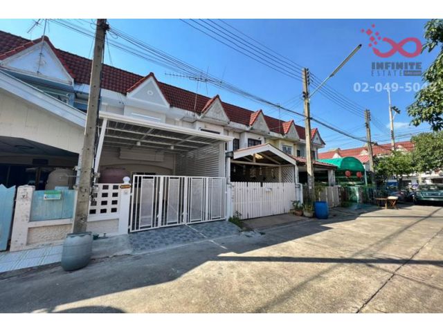 ขายทาวน์เฮ้าส์ 2 ชั้น หมู่บ้านอู่ทองเพลส 2 ถนนลำลูกกา ซอยเปียร์นนท์ ใกล้รถไฟฟ้าBTS สายสีเขียว