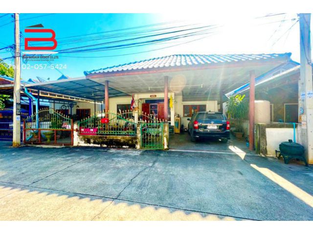 บ้านเดี่ยว 1 ชั้น ขายถูก โครงการ บัวมาลัย เนื้อที่ 60 ตร.ว. มี 3 ห้องนอน อำเภออู่ทอง จังหวัดสุพรรณบุรี