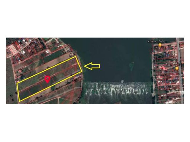 ขายที่ดินติดแม่น้ำปิง จ.กำแพงเพชร (วังยาง) ขนาด 29 ไร่ ติดทางเข้าฝายแม่น้ำปิง