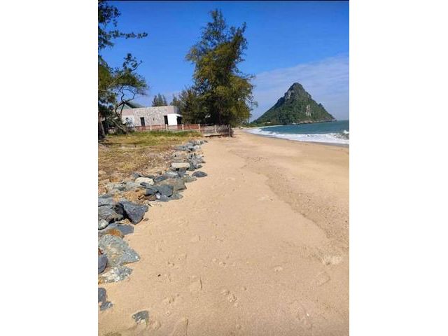 ขายที่ดินติดทะเลหาดทรายขาวอ่าวน้อย ประจวบ 740 ตรว.