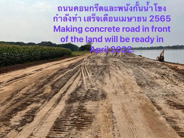 ขายที่ดินติดแม่น้ำโขง หาดคำหนองคาย 1 ไร่ 36 ตรว