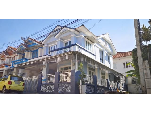 รหัสทรัพย์ P6134 ให้เช่าทาวน์โฮม2ชั้นหลังมุม หมู่บ้านทิพย์พิมาน การ์เด้นท์ บ้านกล้วย-ไทรน้อย นนทบุรี