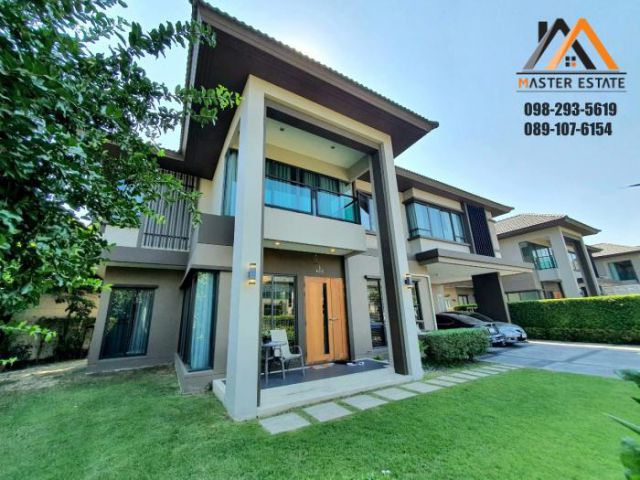 บ้านเดี่ยวหลังใหญ่ ไลฟ์บางกอก บูเลอวาร์ด ราชพฤกษ์-รัตนาธิเบศร์ พร้อมอยู่ 4นอน 4น้ำ มีwalk-in closet +ห้องน้ำในตัวทุกห้อง