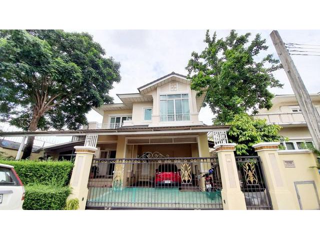 ขายบ้านหลังมุม เพอร์เฟคมาสเตอร์พีซพระราม 9,3น 3น้ำ