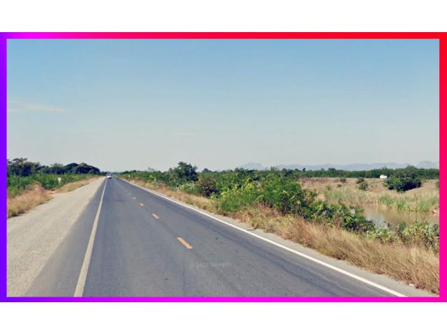 ►►► ขายที่ดินติดถนนเลียบคลองชลประทาน 100-250 ไร่ หน้ากว้าง 250-600 เมตร เหมาะสร้างสวนเกษตร มีน้ำตลอดปี