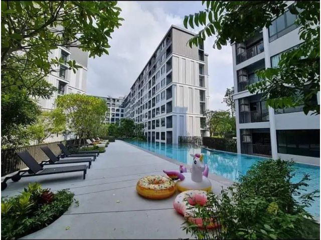 ให้เช่าคอนโด DCON Hideaway 28 ตร. ม. เยื้อง ธรรมศาสตร์ รังสิต