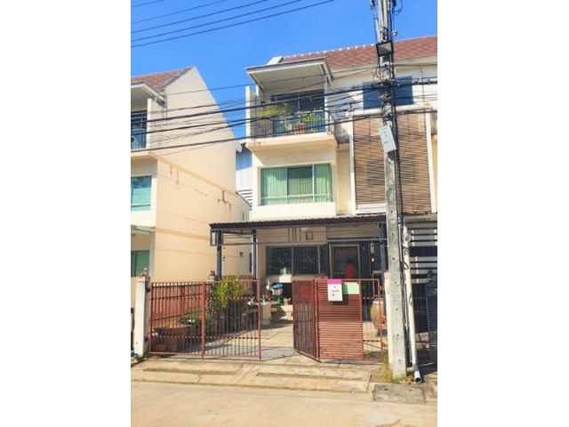 ให้เช่าทาวน์โฮม3ชั้น บ้านใหม่เทพารักษ์ วงแหวน