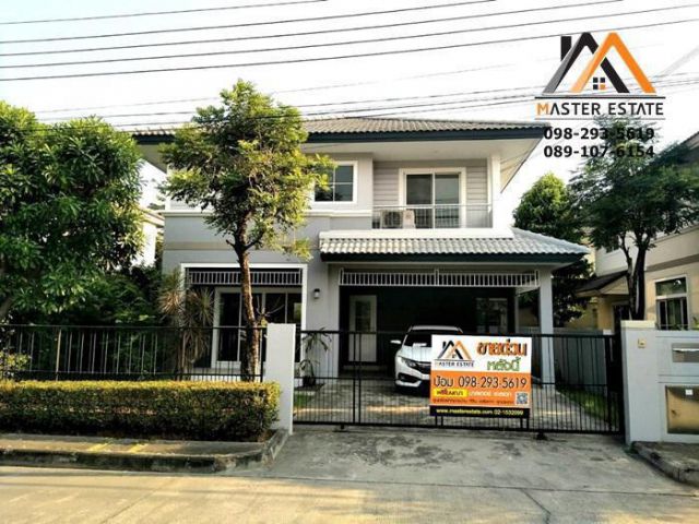 บ้านเดี่ยวสวย 2 ชั้น โครงการ ชัยพฤกษ์ คู้บอน 28 มี 2 ห้องนอน Living room บน-ล่าง เขตคันนายาว