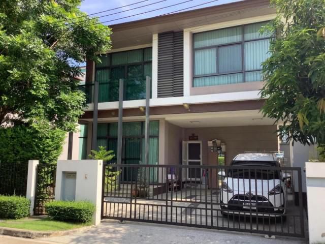 ขายเศรษฐสิริ อ่อนนุช-ศรีนครินทร์ เนื้อที่ 54 วา, 3 นอน 3 น้ำ ใกล้ Airport link บ้านทับช้าง