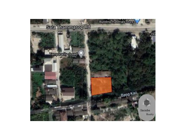 ขายที่ดิน 277ตรว ศาลาธรรมสพน์ 9.69 ล้าน