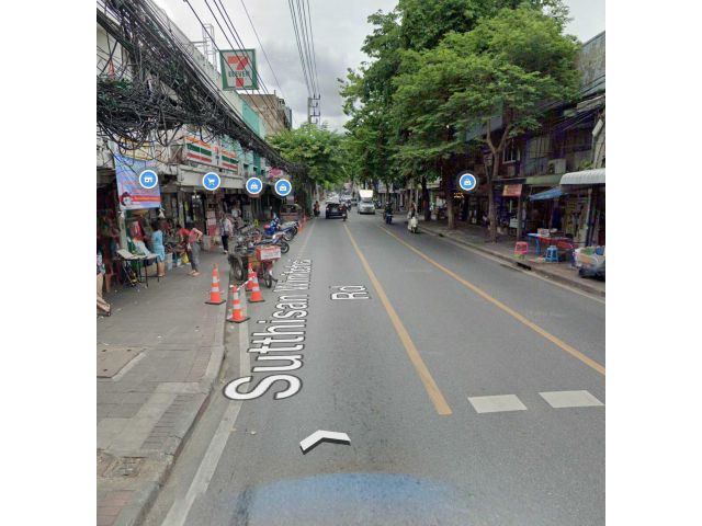 ขายที่ดิน ริมถนนสุทธิสารวินิจฉัย เนื้อที่ 300 ตารางวา