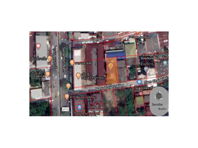 ขายที่ดิน 115 ตรว. บางกระสอ นนทบุรี 12.5 ล้าน