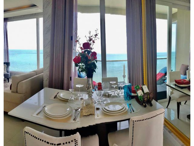 ขายคอนโดมิเนียม เดลมาเร่ บางเสร่ บีชฟร้อนท์ วิวทะเลสวย