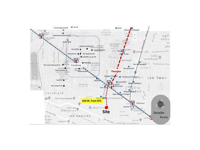 P27LR2007007 ขายที่ดิน 0-3-55 ไร่273.35 ล้าน