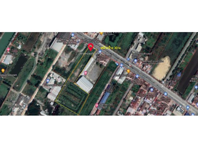 ขายที่ดินไทรน้อย ติดถนน ใกล้ถนนกาญจนาภิเษก